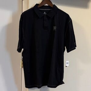 Walt Disney world Cotton Men's Black Polo Shirt